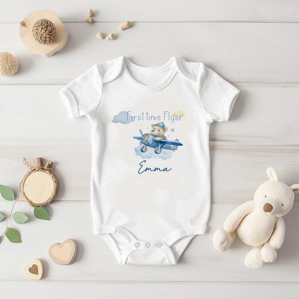 Baby Clothing Name - 커스텀 이름 프리스트 타임 플라이어 및