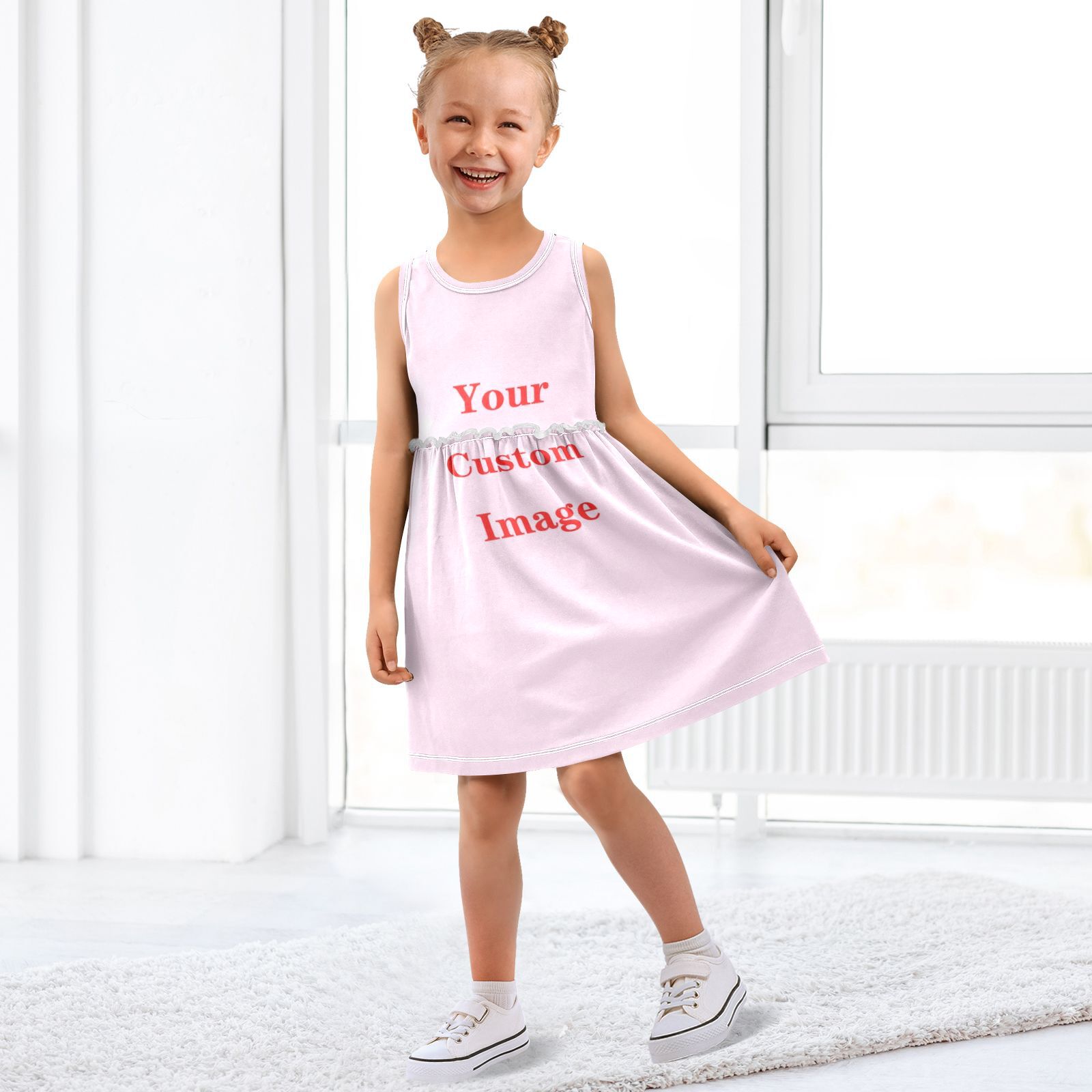 Baby Clothing Images - 여자 옷 새 여름 공주 민소매