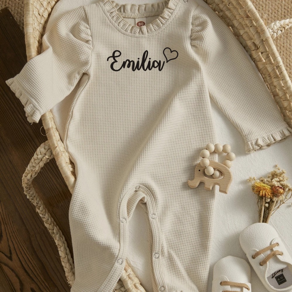 Baby Clothing Name - 개인 맞춤 유아 신생아 유아 아기