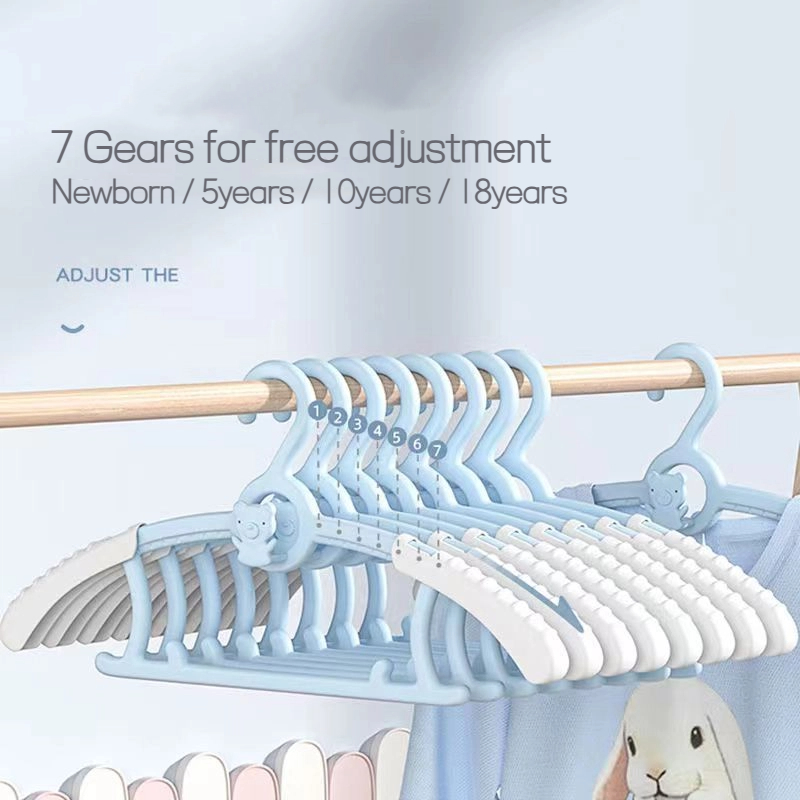 Baby Clothing Drying Rack - 새로운 10PCS 아기 옷걸이 확장형 미끄럼