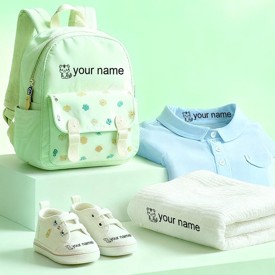 아이 이름 스탬프 맞춤형 - 유아복·유치원복용 방수 스 - Baby Clothing Name 리뷰 및 가격