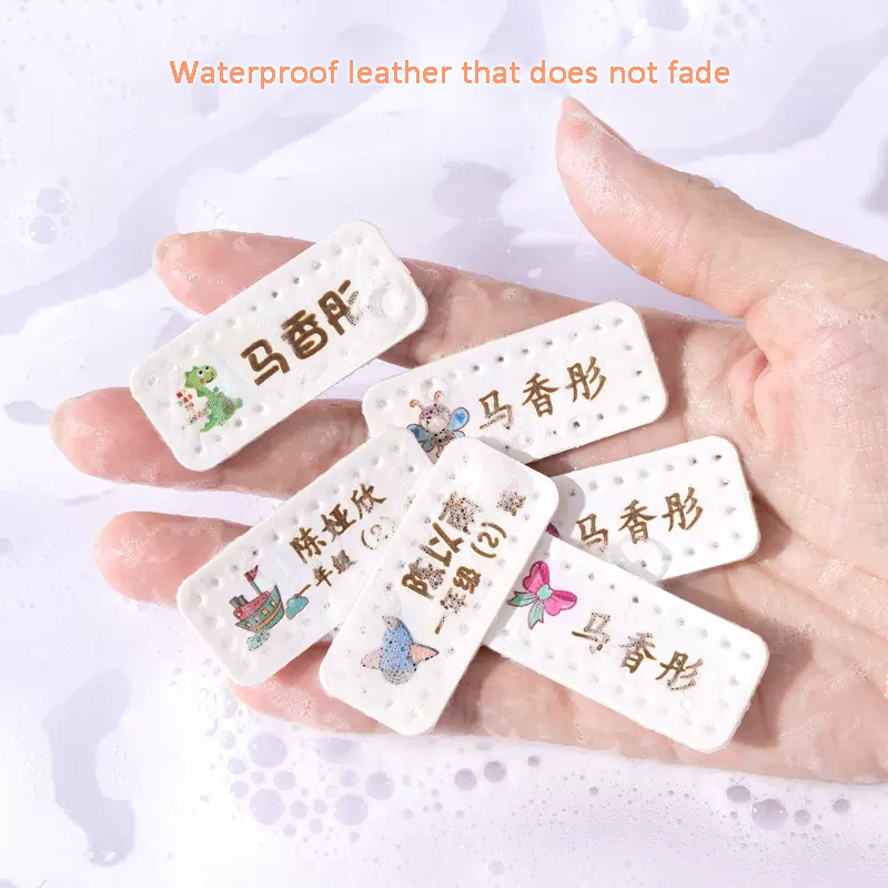 맞춤형 이름 가죽 레이저 스티커, 아동복, 유아복, 책 - Baby Clothing Name 리뷰 및 가격