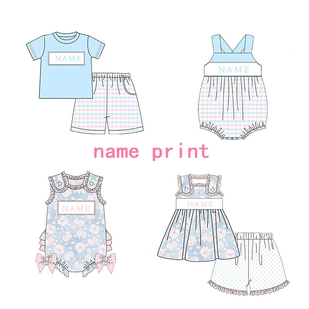 맞춤 디자인 아동용 부티크 의상, 맞춤 이름 아동복 부 - Baby Clothing Name 리뷰 및 가격