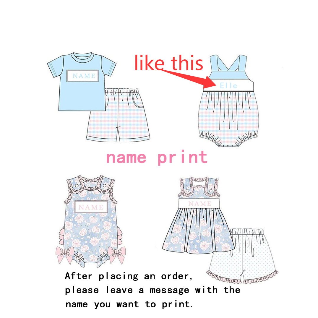 맞춤 디자인 아동용 부티크 의상, 맞춤 이름 아동복 부 - Baby Clothing Name 리뷰 및 가격