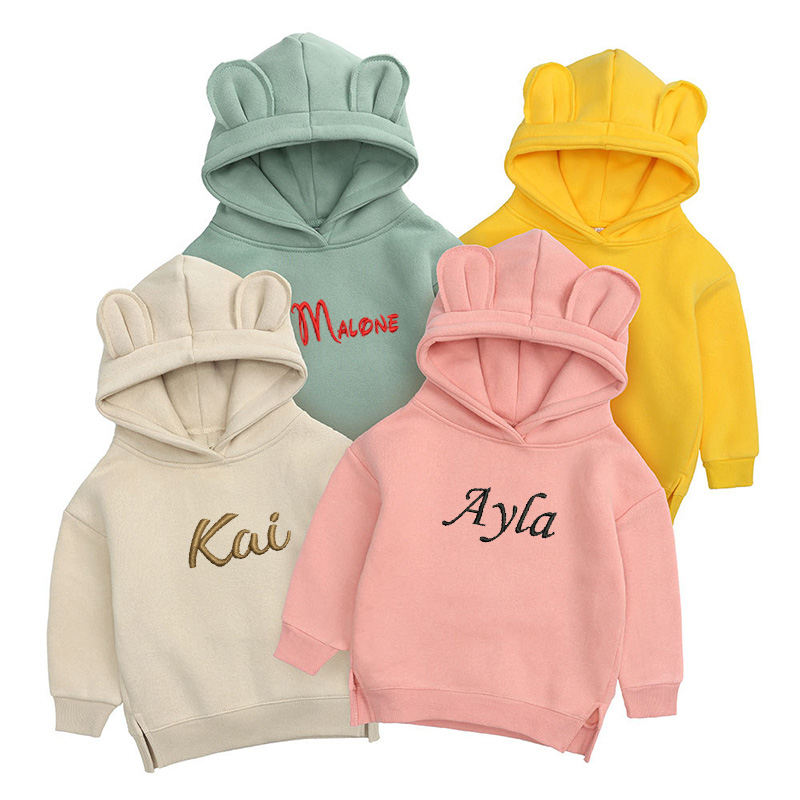 개인화 된 자수 어린이 곰 까마귀 사용자 정의 이름 남 - Baby Clothing Name 리뷰 및 가격