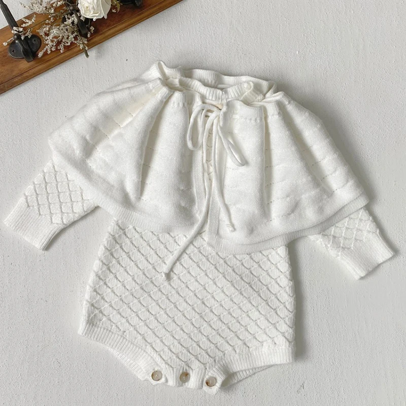 신생아 여아 바디 수트 + 숄 할로우 뜨게, 유아 여아 - Baby Clothing Deals 리뷰 및 가격