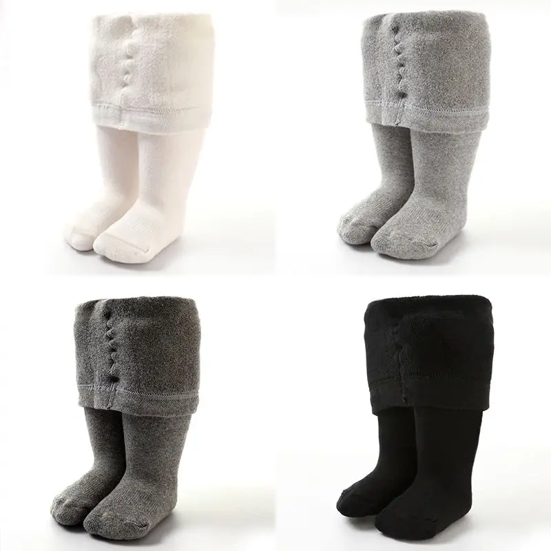 부드러운 코튼 아기 타이츠, 두꺼운 따뜻한 아기 소녀  - Baby Clothing Deals 리뷰 및 가격