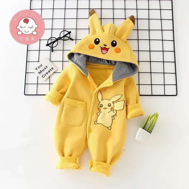 만화 포켓 몬스터 아기 잠옷 신생아 귀여운 겨울 긴팔  - Baby Clothing Japan 리뷰 및 가격