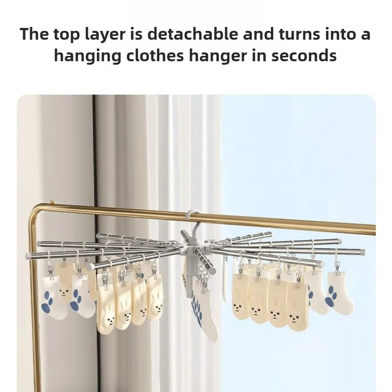 아기 옷 건조 랙-접이식 실내/실외 세탁 정리함 wit - Baby Clothing Drying Rack 리뷰 및 가격